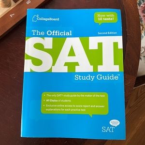The official SAT study guide second edition in like new condition